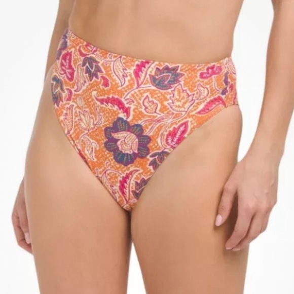 CLEOBELLA Alice High Rise Tropique Bikini Bottoms Size XL NWT - Picture 1 of 7